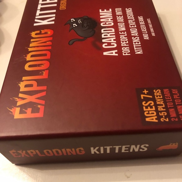 Exploding Kittens Original Edition Card Game Ages 7+ Fun Game for 2 to 5 Players - Picture 9 of 10